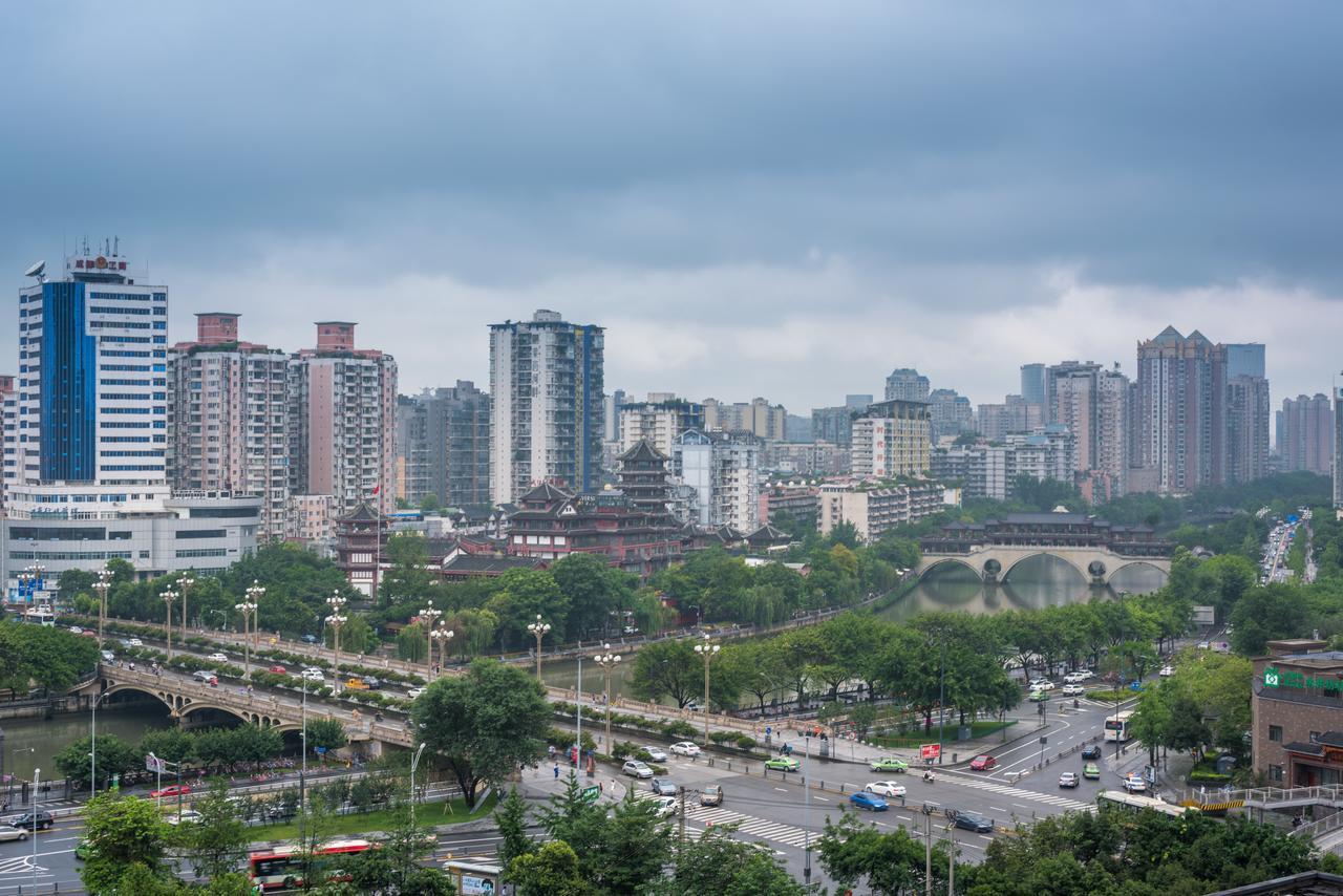 Pandahouse Aparthotel Chengdu Exteriör bild
