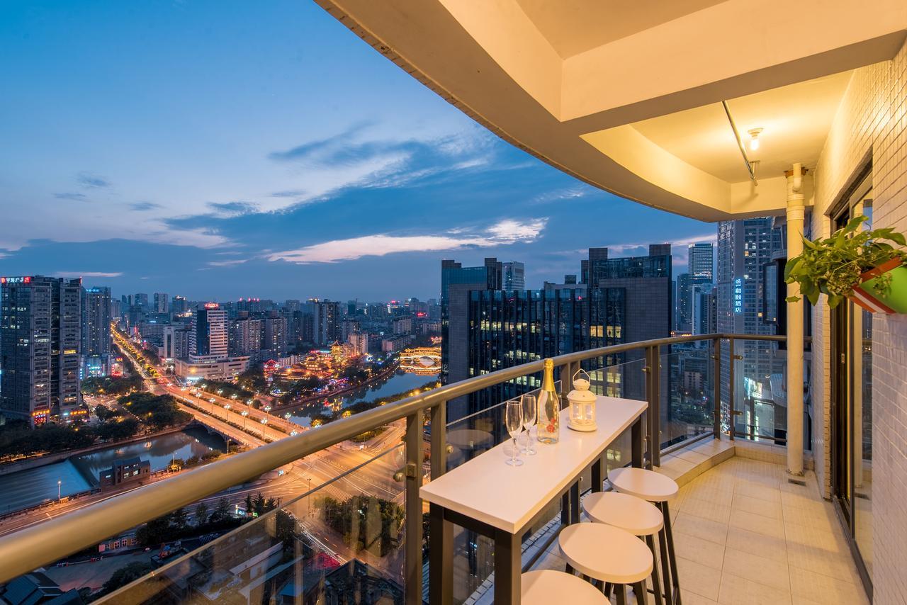 Pandahouse Aparthotel Chengdu Exteriör bild