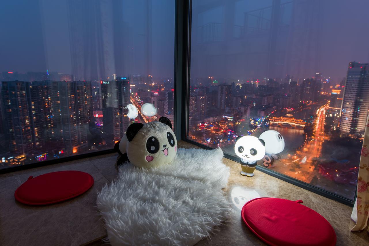 Pandahouse Aparthotel Chengdu Exteriör bild